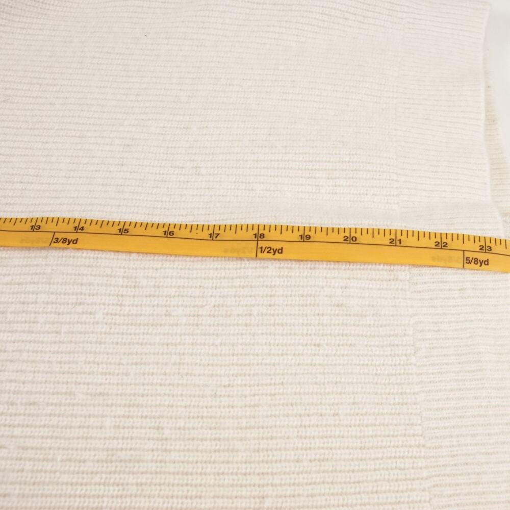 Quince 100% Mongolian Cashmere Boyfriend Cardigan Ivory Cream Sweater Sz S - Picture 6 of 10